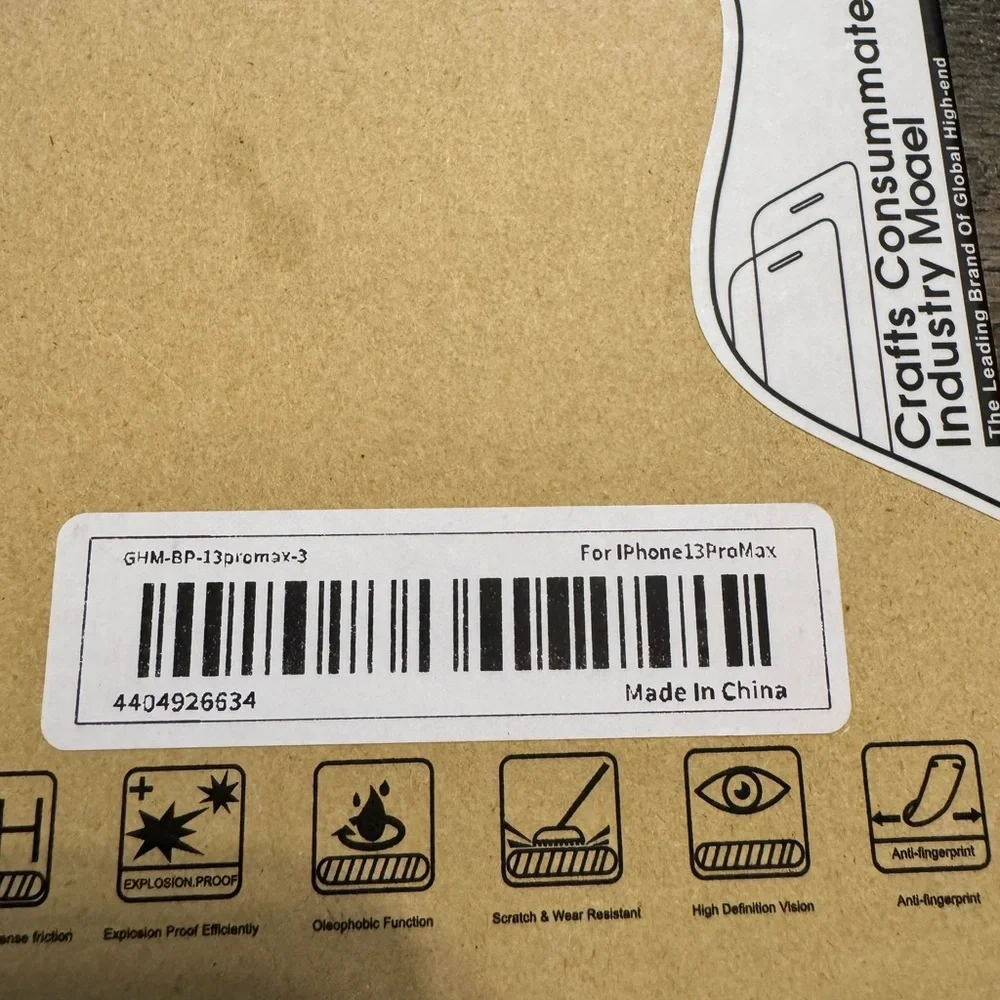 Iphone13 Pro Max Tempered Glass Screen‎ Protectors NEW